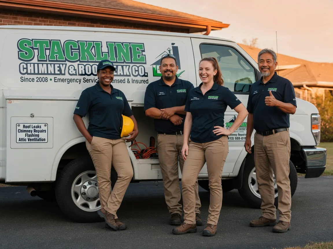 Chimney flashing repair company in Durand, IL